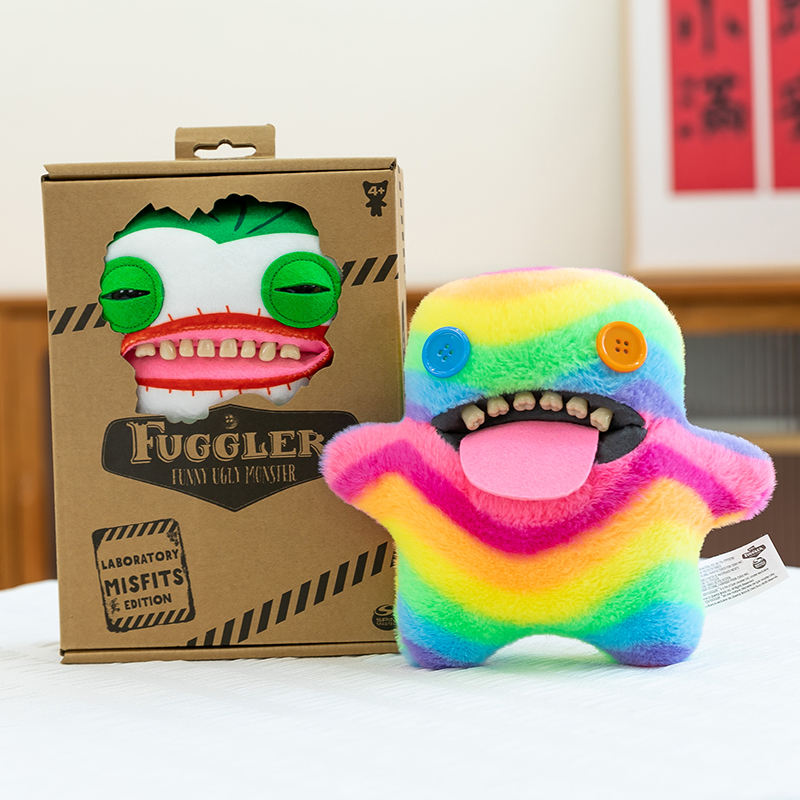 Fuggler Funny Ugly Monster - The Original Creepy Plush with Human Teeth