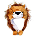 Funny Monkey Plush Hat - Hilarious Party Costume with Ear Flaps